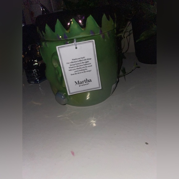 Martha Stewart  Iridescent Frankenstein Canister Candle - Picture 6 of 14